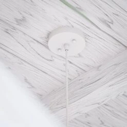 Kenroy Snaggle 1-Light Pendant In White -Home Decor Store 63693956 5