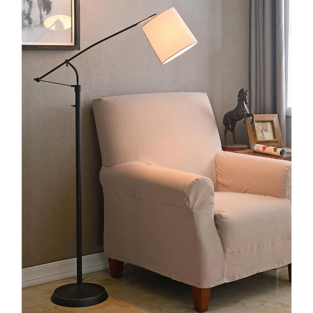 Kenroy Reeler Adjustable Floor Lamp In Oil Rubbed Bronze 6 Kenroy Reeler Adjustable Floor Lamp In Oil Rubbed Bronze - Image 4