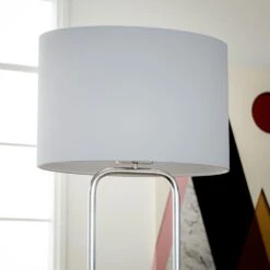 Kenroy Duet Floor Lamp In Brushed Steel 12 Kenroy Duet Floor Lamp In Brushed Steel -Home Decor Store 63694053 3