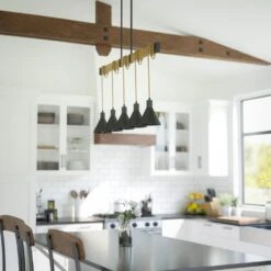 Kenroy Abilene 5-Light Island Light In Black 16 Kenroy Abilene 5-Light Island Light In Black -Home Decor Store 63694061 6