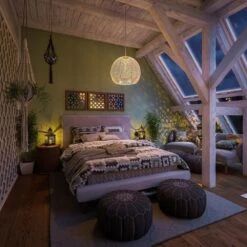 Kenroy Noel 1-Light Pendant In Natural -Home Decor Store 63694111 8