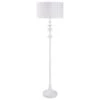 Kenroy Claiborne Floor Lamp In Glossy White -Home Decor Store 63694343 1