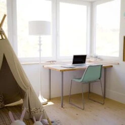 Kenroy Claiborne Floor Lamp In Glossy White -Home Decor Store 63694343 6