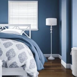 Kenroy Claiborne Floor Lamp In Glossy White -Home Decor Store 63694343 8