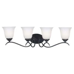 Kenroy Medusa 4-Light Vanity In Oil Rubbed Bronze
