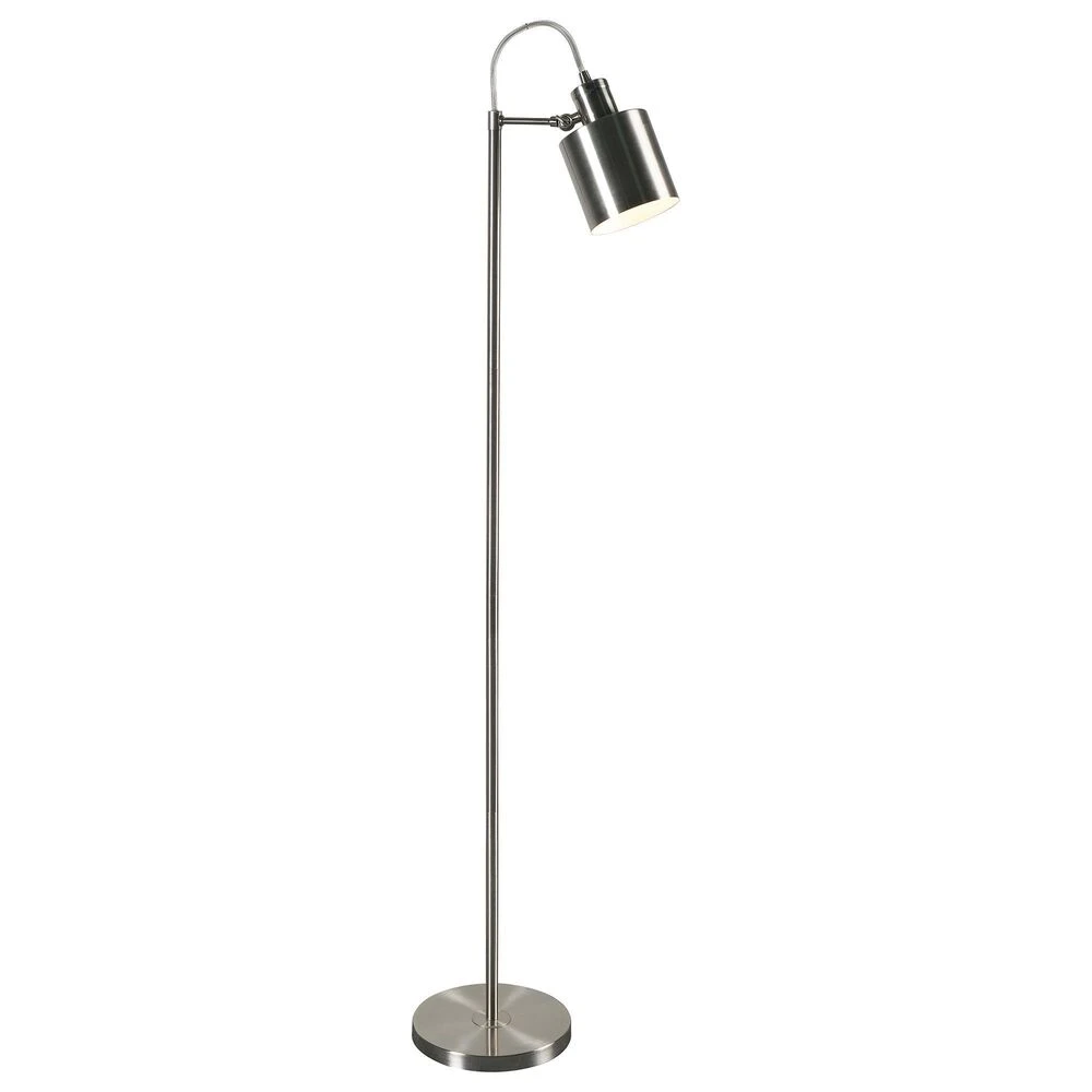 Kenroy Focus Floor Lamp In Silver 3 Kenroy Focus Floor Lamp In Silver