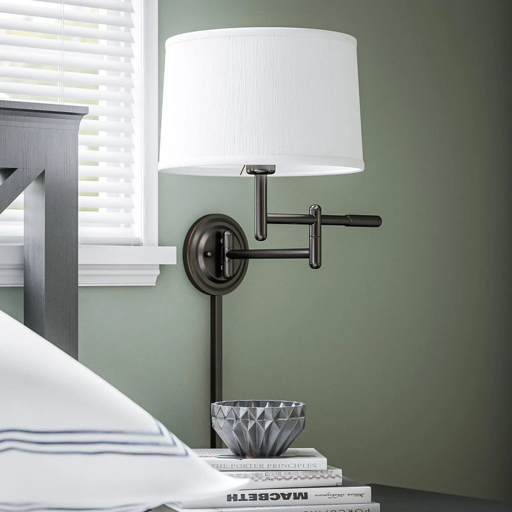 Kenroy Theta Wall Swing Arm Lamp In Copper Bronze 4 Kenroy Theta Wall Swing Arm Lamp In Copper Bronze - Image 2