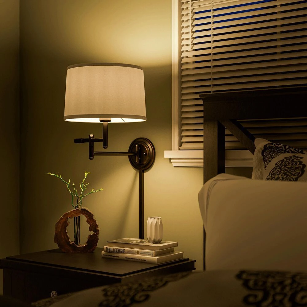 Kenroy Theta Wall Swing Arm Lamp In Copper Bronze 9 Kenroy Theta Wall Swing Arm Lamp In Copper Bronze - Image 7