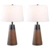 Kenroy Alder Accent Lamp In Brown And Matte Black (Set Of 2) 1 Kenroy Alder Accent Lamp In Brown And Matte Black (Set Of 2) -Home Decor Store 63694608 1
