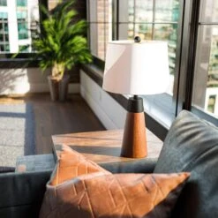 Kenroy Alder Accent Lamp In Brown And Matte Black (Set Of 2) -Home Decor Store 63694608 5