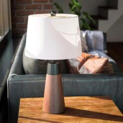 Kenroy Alder Accent Lamp In Brown And Matte Black (Set Of 2) -Home Decor Store 63694608 6