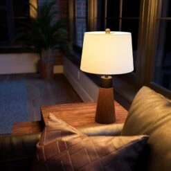 Kenroy Alder Accent Lamp In Brown And Matte Black (Set Of 2) -Home Decor Store 63694608 8