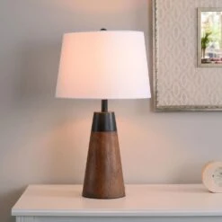 Kenroy Alder Accent Lamp In Brown And Matte Black (Set Of 2) -Home Decor Store 63694608 9