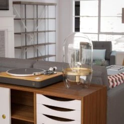 Kenroy Braxton Accent Lamp In Antique Brass And Clear 13 Kenroy Braxton Accent Lamp In Antique Brass And Clear -Home Decor Store 63694616 4