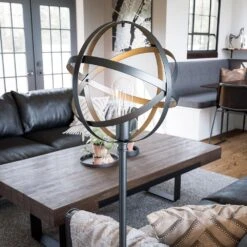 Kenroy Global Floor Lamp In Black -Home Decor Store 63694657 4