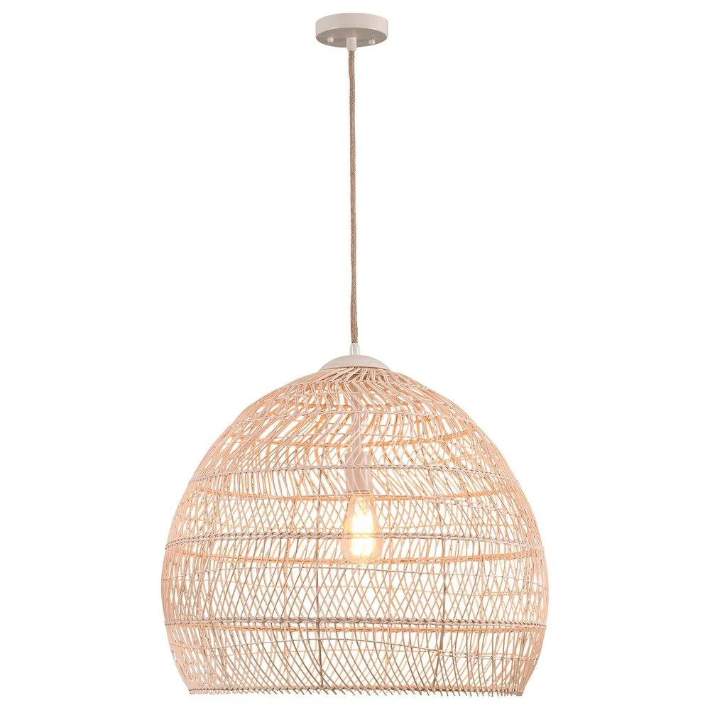 Kenroy Maverick 22" 1-Light Pendant In Brown 3 Kenroy Maverick 22" 1-Light Pendant In Brown