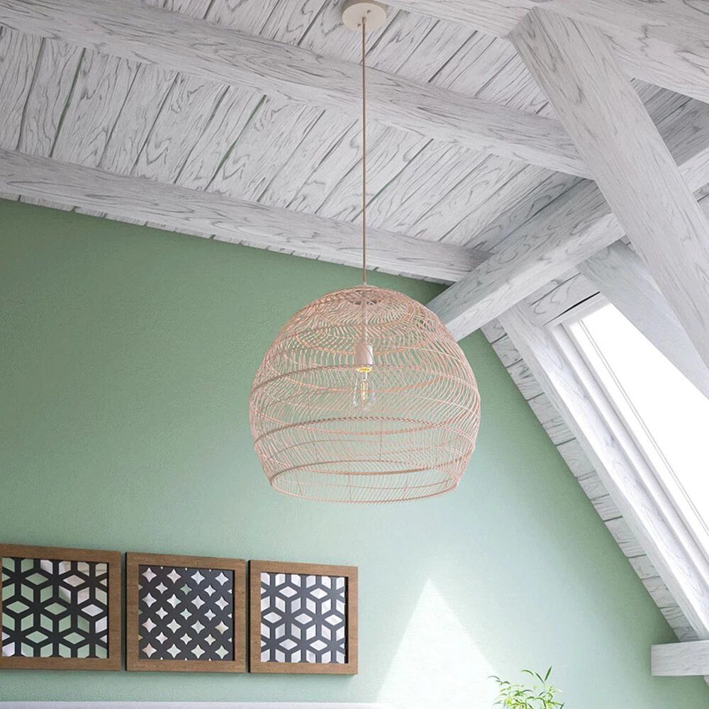 Kenroy Maverick 22" 1-Light Pendant In Brown 4 Kenroy Maverick 22" 1-Light Pendant In Brown - Image 2