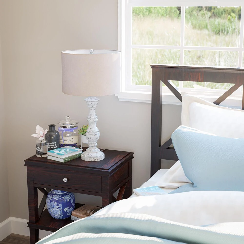 Kenroy Georgia Table Lamp In Chalk White 8 Kenroy Georgia Table Lamp In Chalk White - Image 6