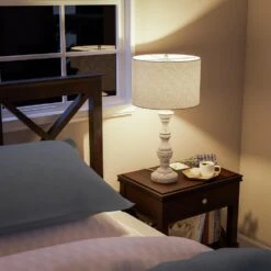 Kenroy Georgia Table Lamp In Chalk White 17 Kenroy Georgia Table Lamp In Chalk White -Home Decor Store 63694715 7