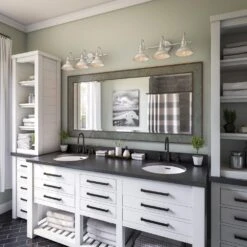 Kenroy Dale 3-Light Vanity In Brushed Steel -Home Decor Store 63694848 5