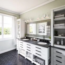 Kenroy Dale 3-Light Vanity In Brushed Steel -Home Decor Store 63694848 6