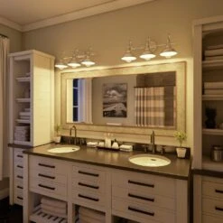 Kenroy Dale 3-Light Vanity In Brushed Steel -Home Decor Store 63694848 7