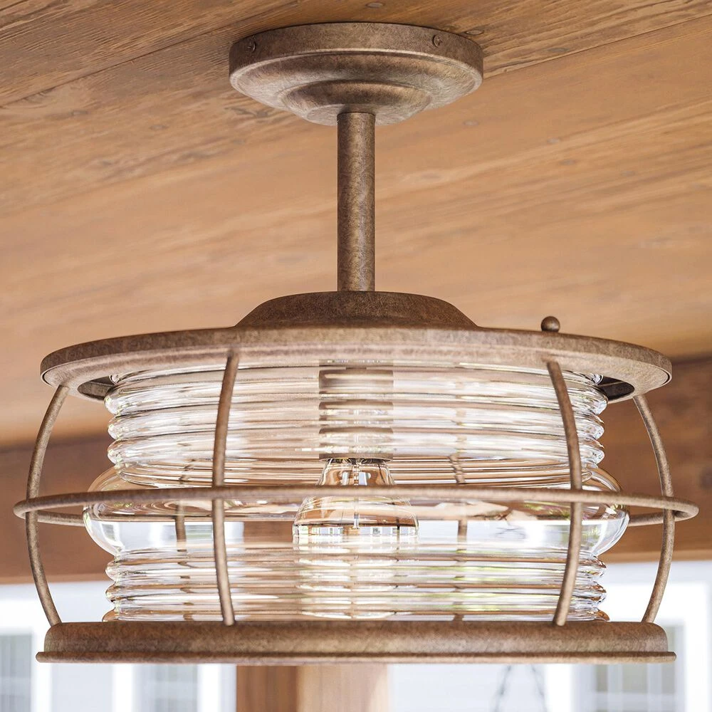 Kenroy Beacon 1-Light Convertible Flush In Flint 4 Kenroy Beacon 1-Light Convertible Flush In Flint - Image 2