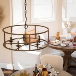 Kenroy Arlen 5-Light Chandelier In Oil Rubbed Bronze -Home Decor Store 63694871 6