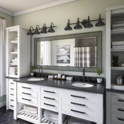 Kenroy Dale 4-Light Vanity In Sand Black -Home Decor Store 63694921 5