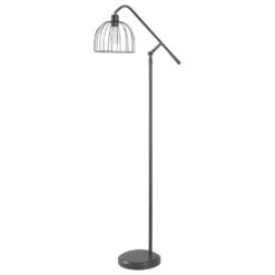 Kenroy Urban Floor Lamp In Graphite