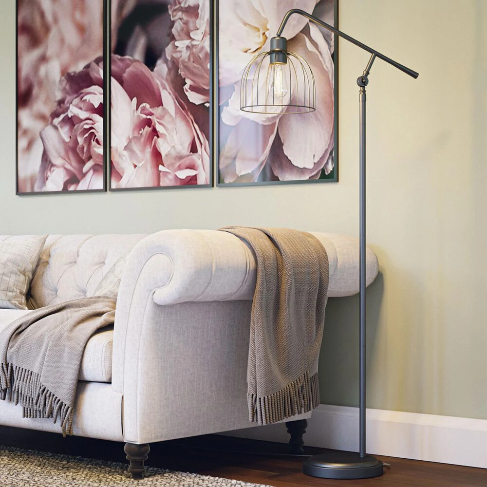 Kenroy Urban Floor Lamp In Graphite 4 Kenroy Urban Floor Lamp In Graphite - Image 2